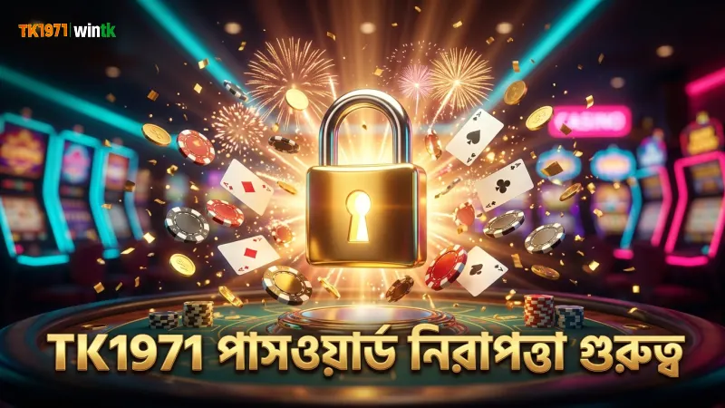 নিবন্ধনের সময় TK1971 পাসওয়ার্ড নিরাপত্তা অত্যন্ত গুরুত্বপূর্ণ