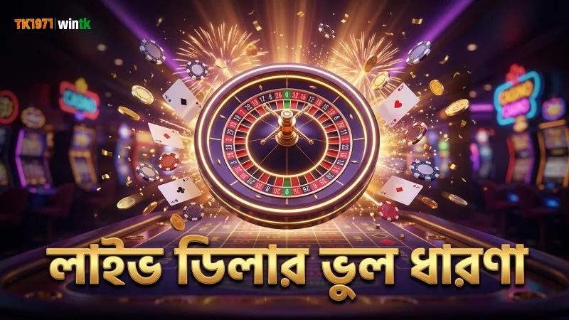 লাইভ ডিলারের কার্যক্রম ও বেটিং প্যাটার্নের ভুল ধারণাগুলো খতিয়ে দেখুন