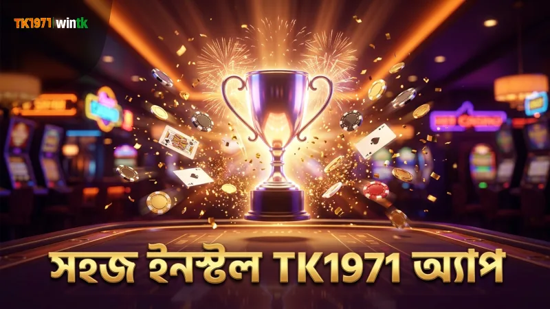 অ্যান্ড্রয়েড এবং iOS ডিভাইসে সহজে TK1971 মোবাইল অ্যাপ ইনস্টল হয়।