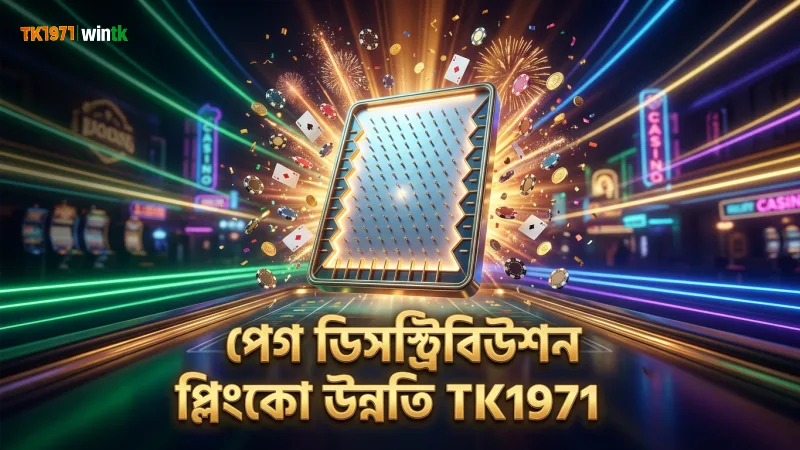 প্লিংকো খেলার কৌশল বনাম সাধারণ খেলার পার্থক্য 1 পেগ ডিসট্রিবিউশন পর্যবেক্ষণে প্লিংকো খেলার জেতার সম্ভাবনা বৃদ্ধি।