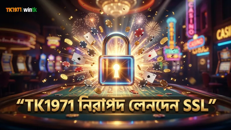TK1971 ক্যাসিনোতে নিরাপদ লেনদেনের জন্য SSL এনক্রিপশন ব্যবহার করুন