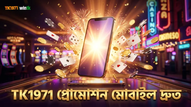 TK1971 প্রোমোশন দ্রুত এবং সহজে মোবাইলে পাওয়া যায়