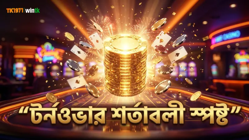স্পষ্ট টার্নওভার শর্তাবলী বোনাস ব্যবহারে সহায়ক