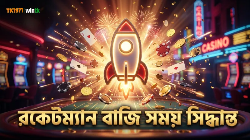 রকেটম্যান বাজি ধরার সময় সঠিক সিদ্ধান্ত নেওয়া লাভজনক হয়