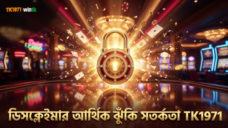ডিসক্লেইমার জানিয়ে দেয় সম্ভাব্য আর্থিক ঝুঁকি।