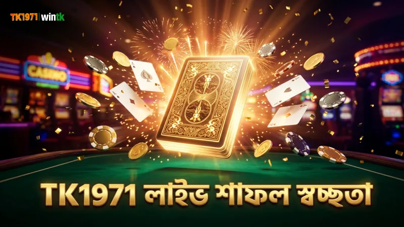 লাইভ ডিলার কার্ড শাফল প্রক্রিয়ায় স্বচ্ছতা বজায় রাখে TK1971